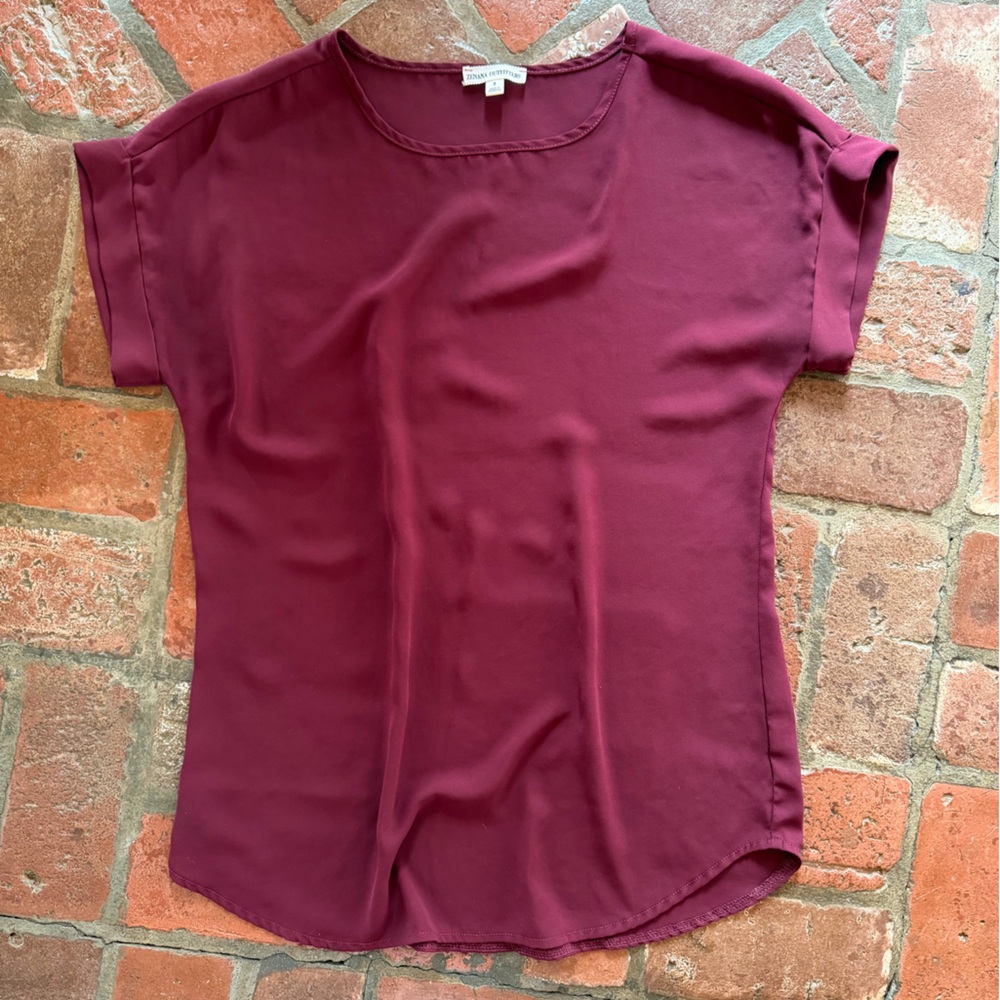 Zenna Outfitters Cranberry Blouse